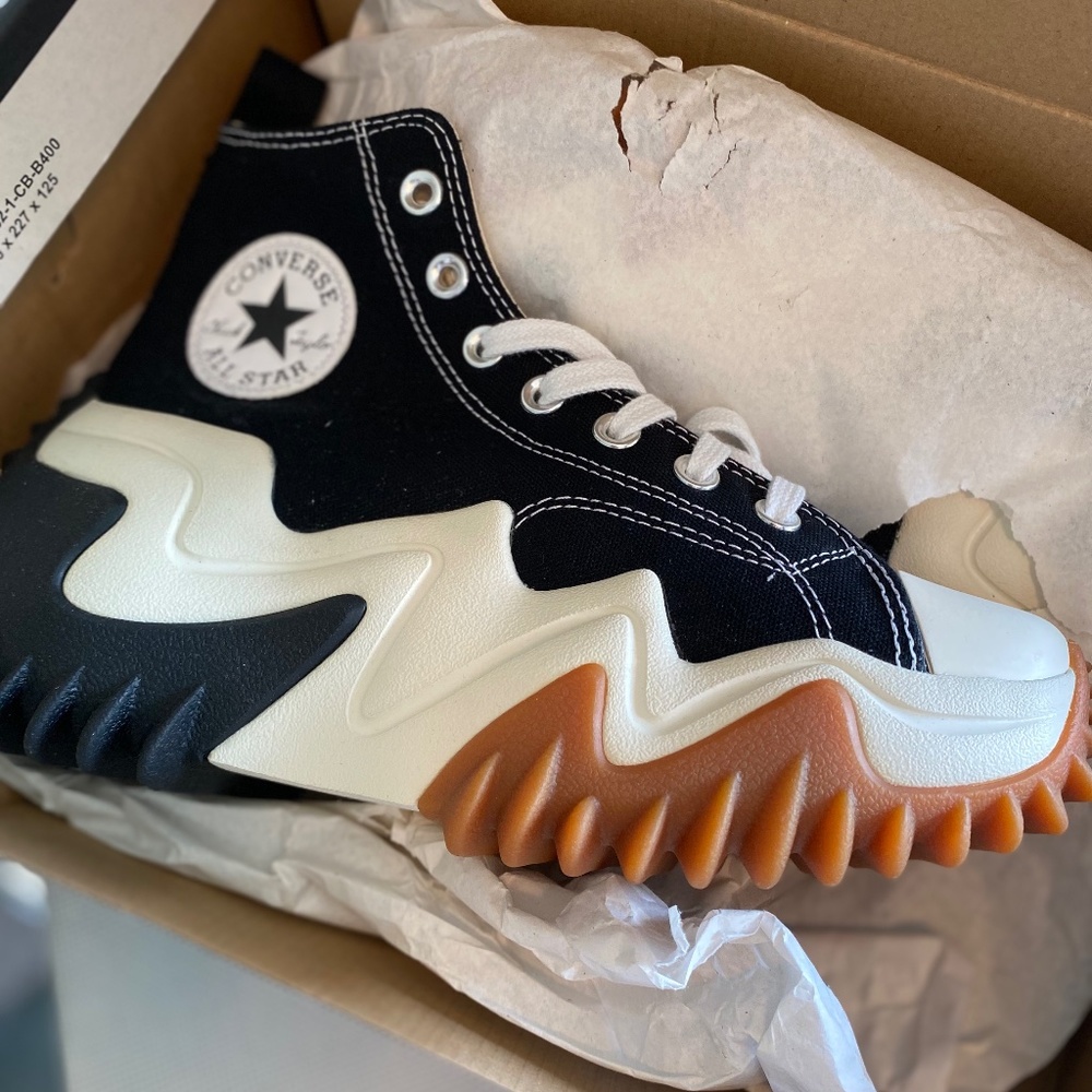 Converse Run Star Motion Hi canvas platform sneakers